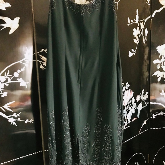 Formal long dress with sheer cover - Picture 3 of 12